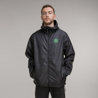 Celtic Crest Black Packaway Jacket