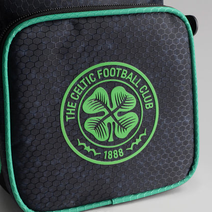 Celtic Crest Black Side Bag