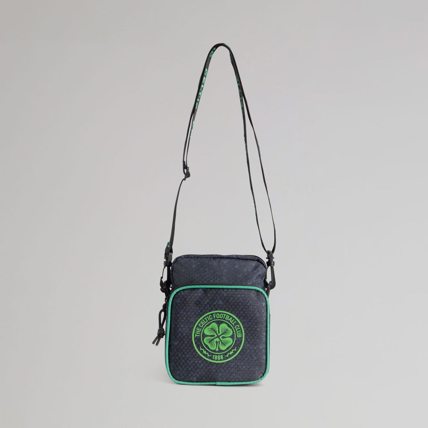 Celtic Crest Black Side Bag