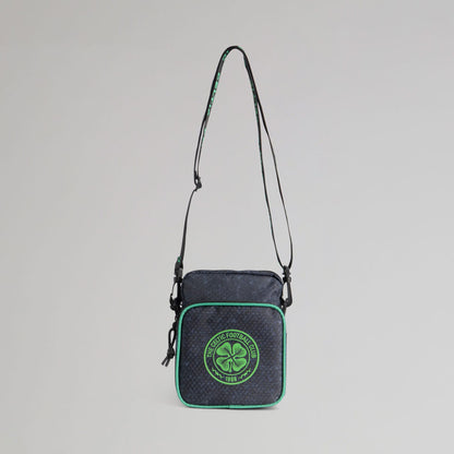 Celtic Crest Black Side Bag