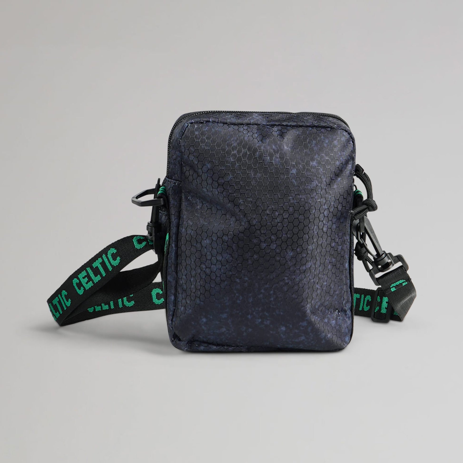 Celtic Crest Black Side Bag