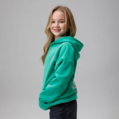 Celtic Crest Junior Anime Print Hoodie