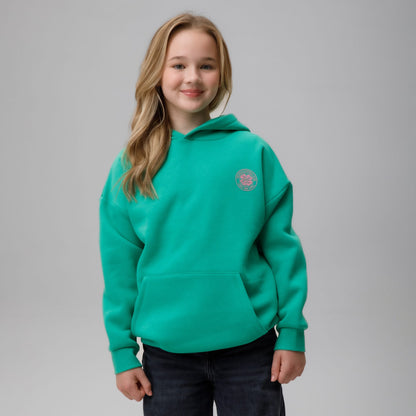 Celtic Crest Junior Anime Print Hoodie