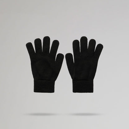 Celtic Crest Junior Black Gloves