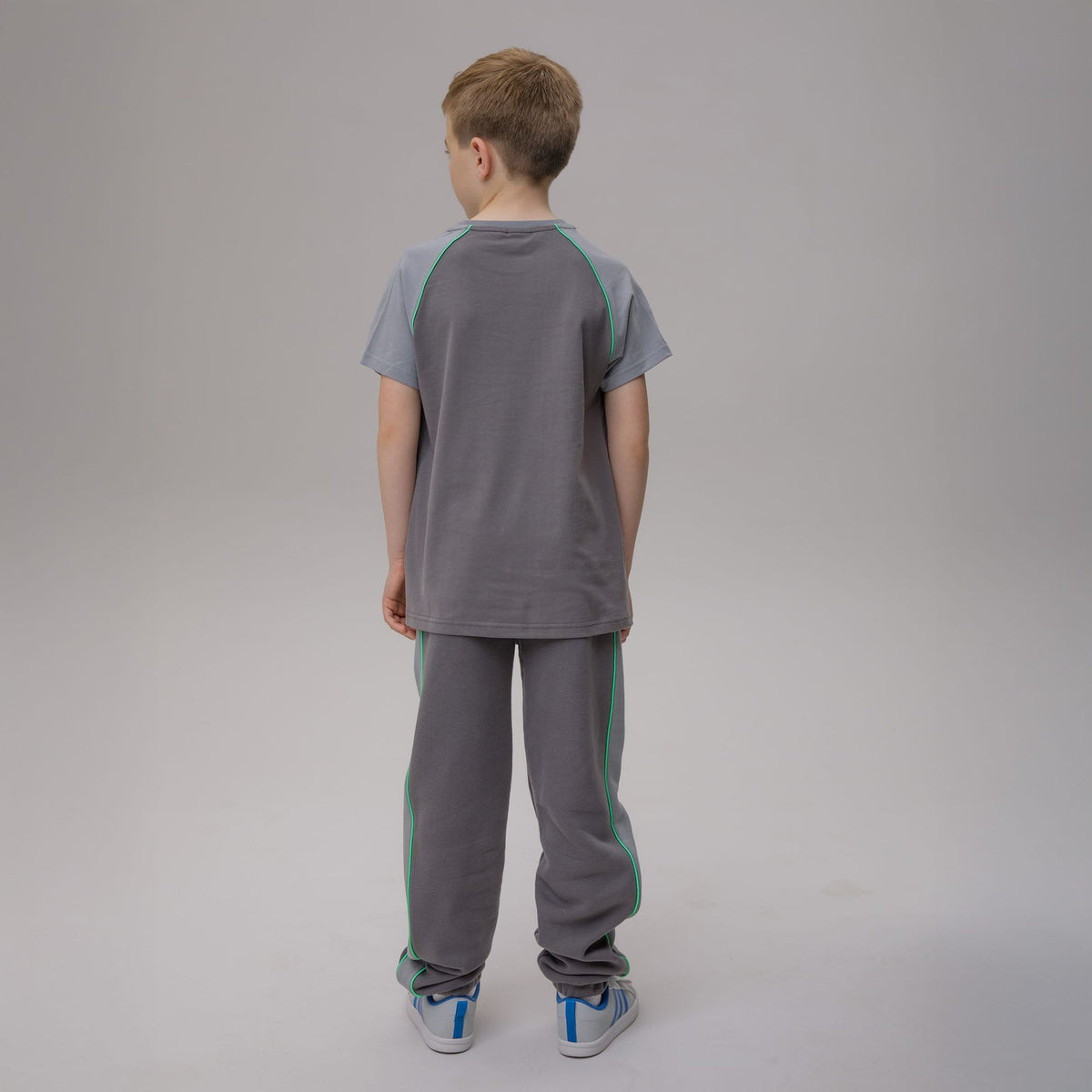 Celtic Crest Junior Dark Grey Joggers