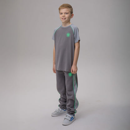 Celtic Crest Junior Dark Grey Joggers