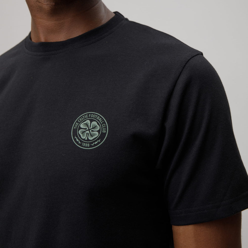 Celtic Crest Men's Black T-Shirt – Official Celtic Store