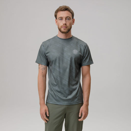 Celtic Crest Men's Geometric Print T-Shirt
