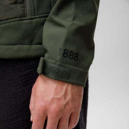 Celtic Crest Men's Hybrid Hooded Jacket