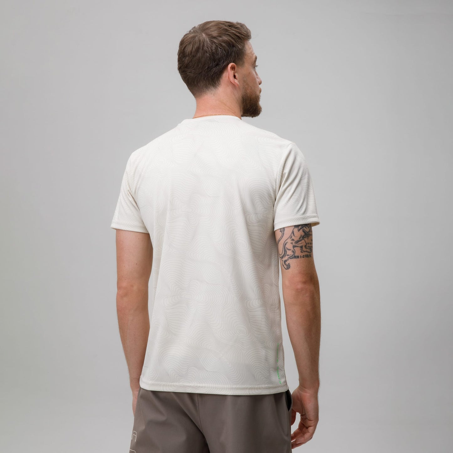 Celtic Crest Men's Topographic Print T-Shirt
