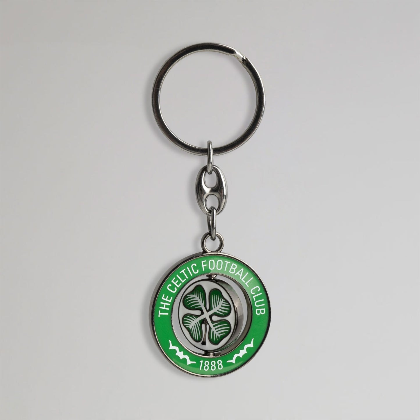 Celtic Crest Spinner Keyring