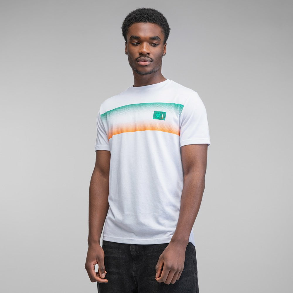 Celtic Crest Tricolour Dot Print T-Shirt