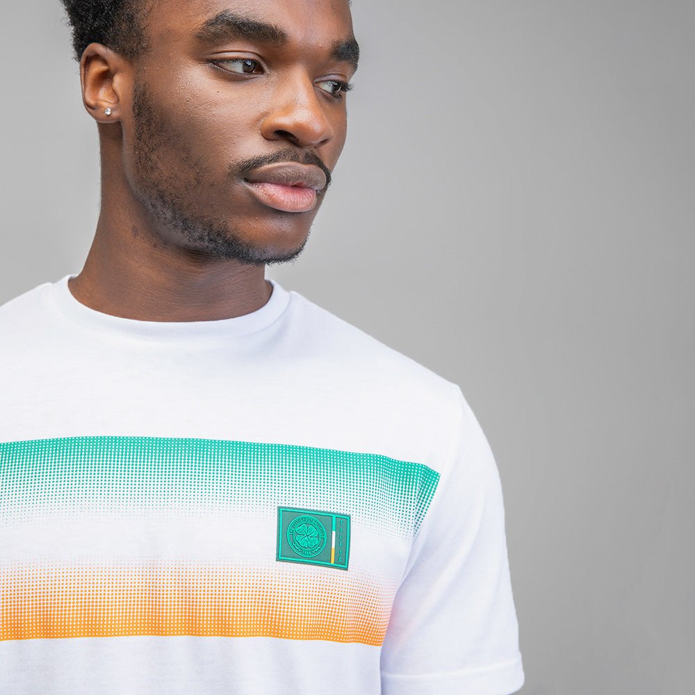 Celtic Crest Tricolour Dot Print T-Shirt