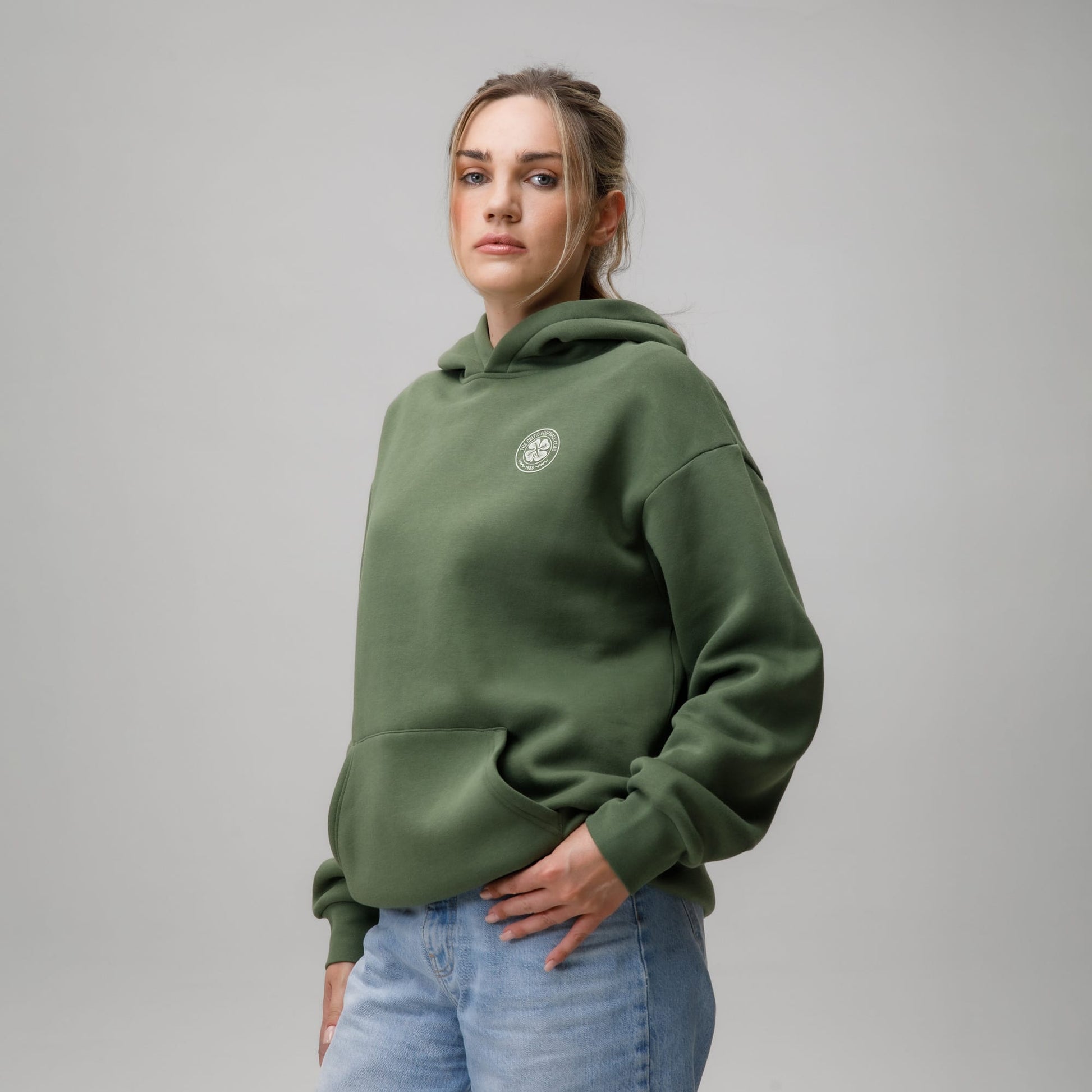 Celtic Crest Women's Back Print Hoodie