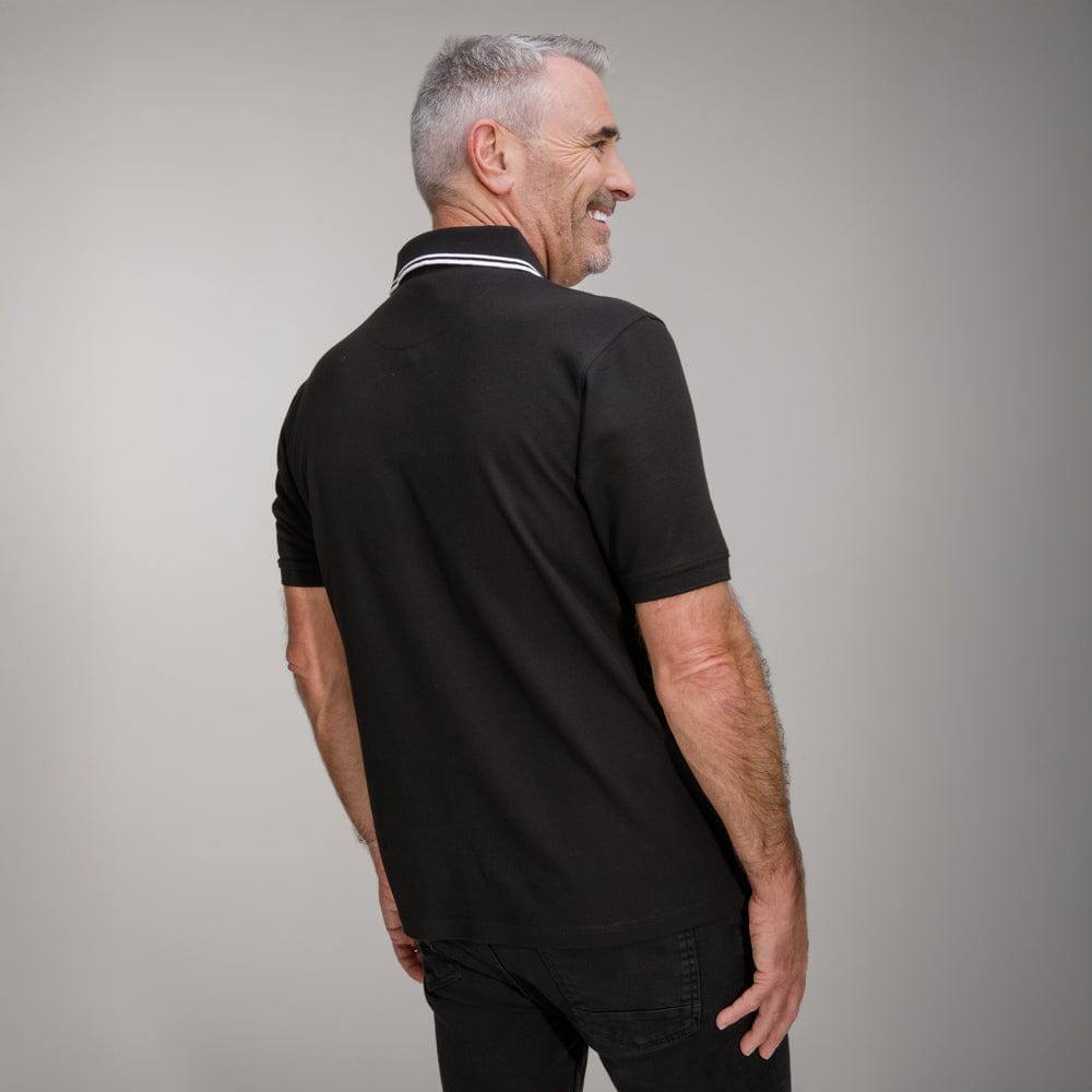 Celtic Essentials Black Polo Shirt