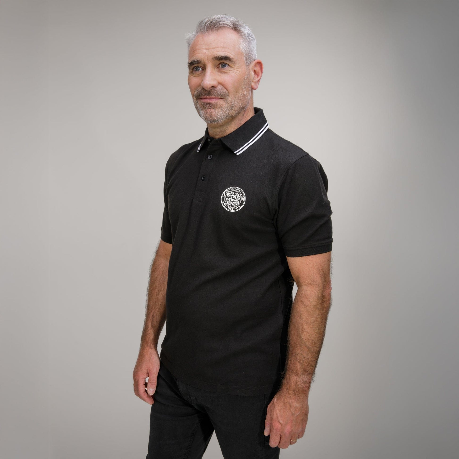 Celtic Essentials Black Polo Shirt