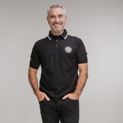 Celtic Essentials Black Polo Shirt