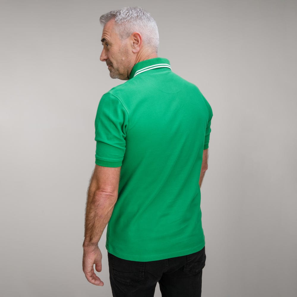 Celtic Essentials Green Polo Shirt