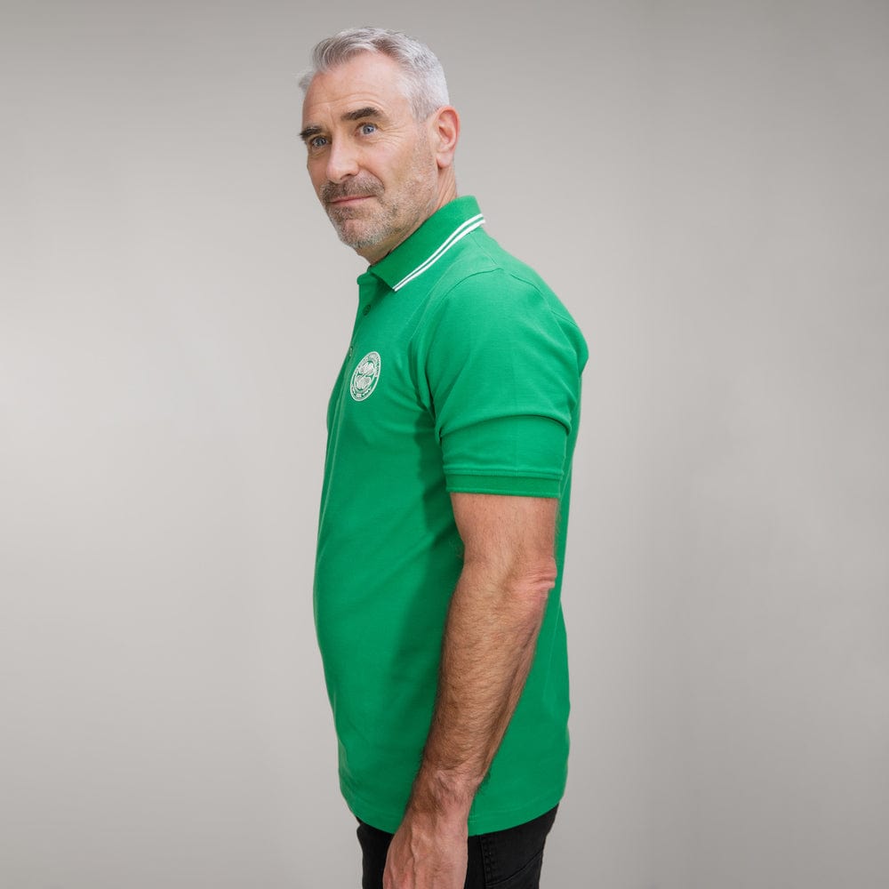Celtic Essentials Green Polo Shirt