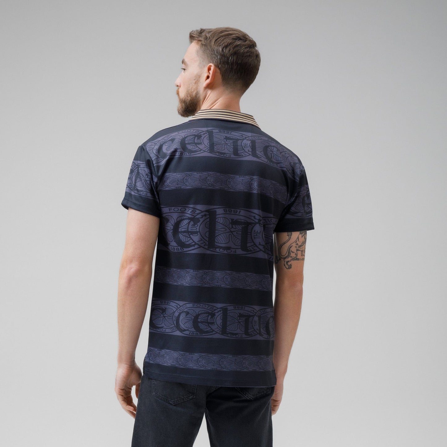 Celtic Gold Blackout 1996 Retro Jersey