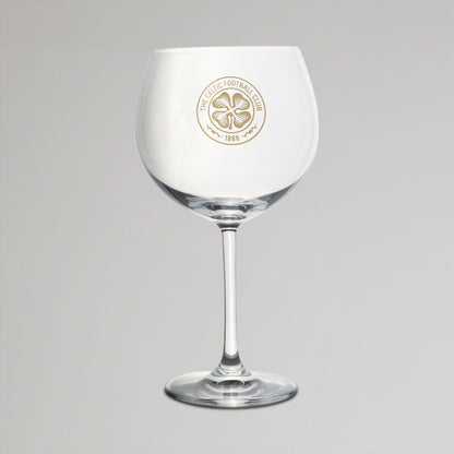 Celtic Gold Crest Gin Glass