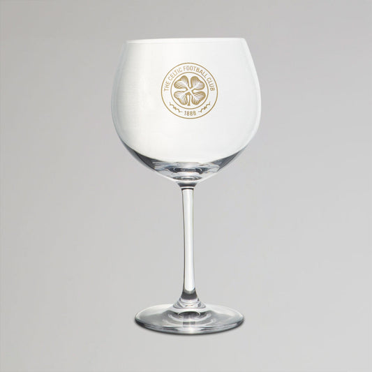 Celtic Gold Crest Gin Glass