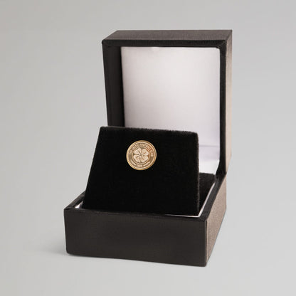 Celtic Gold Plated Single Stud Earring