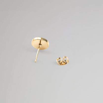 Celtic Gold Plated Single Stud Earring