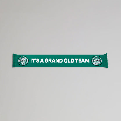 Celtic Grand Old Team Slogan Scarf