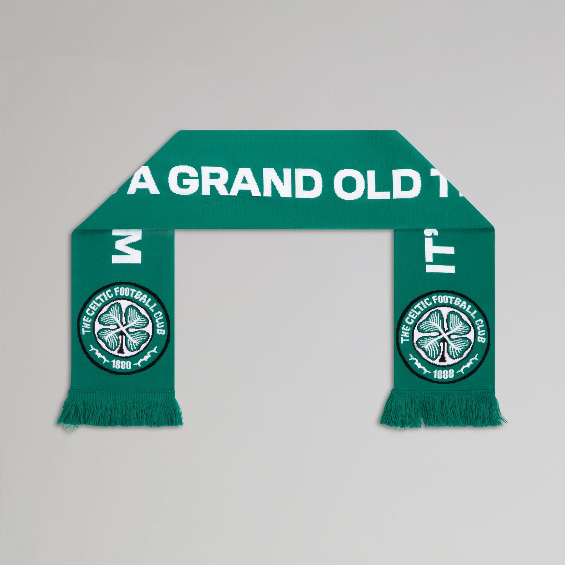 Celtic Grand Old Team Slogan Scarf