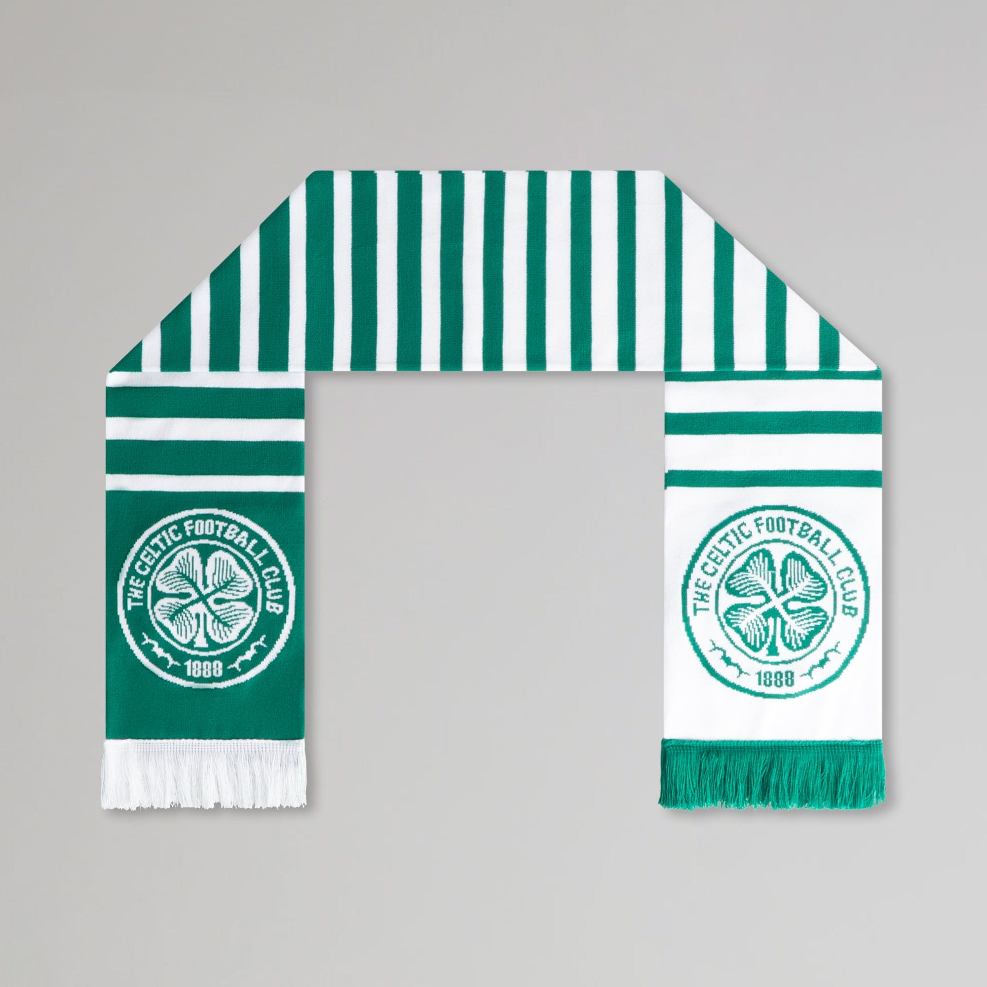 Celtic Green and White Gradient Scarf – Official Celtic Store