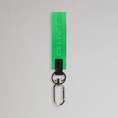 Celtic Green Carabiner Keyring