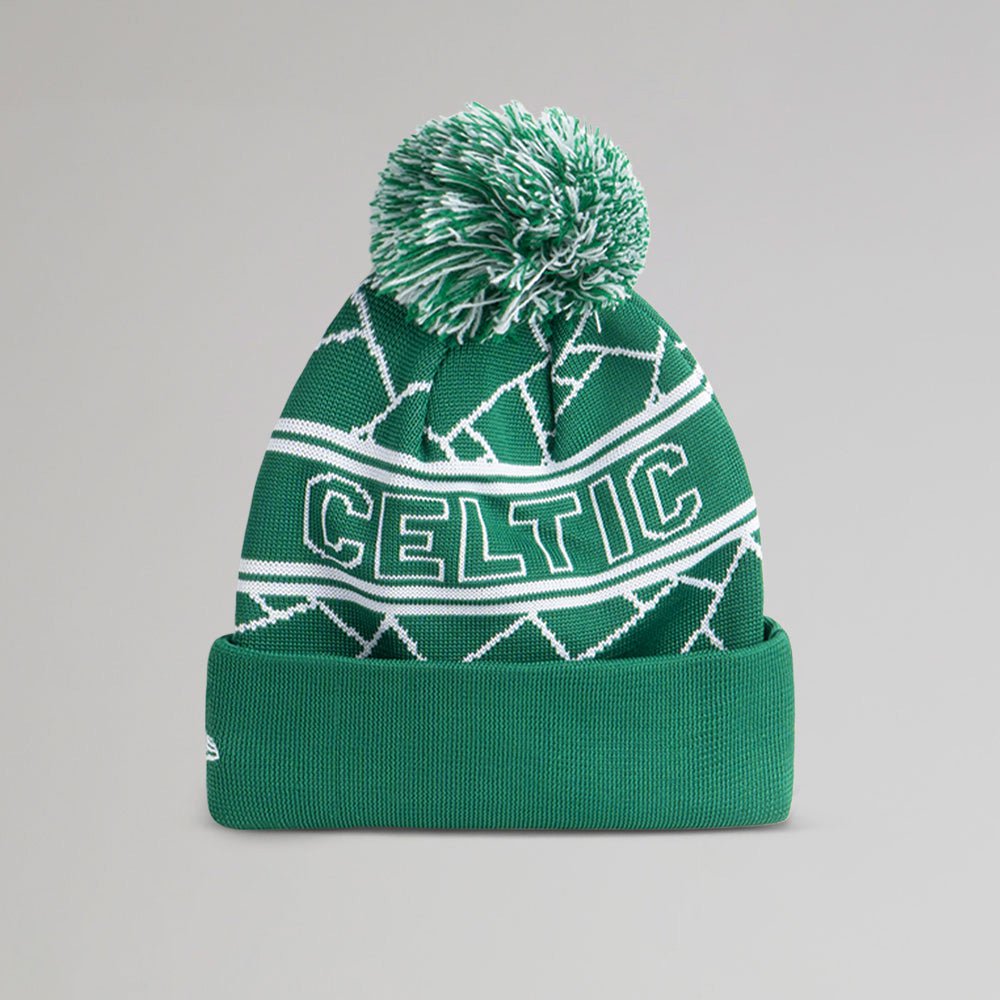 Celtic Green Pom Pom New Era Beanie – Official Celtic Store