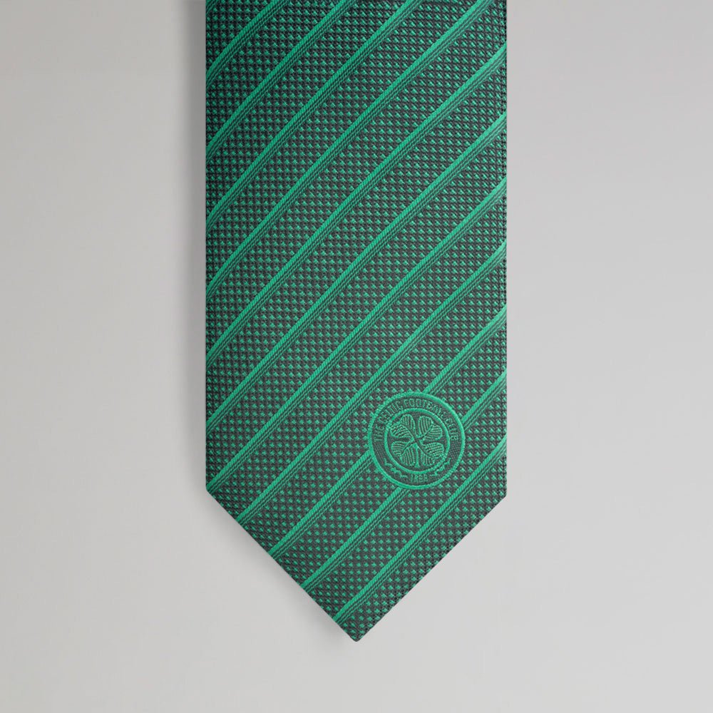 Celtic Green Stripe Tie