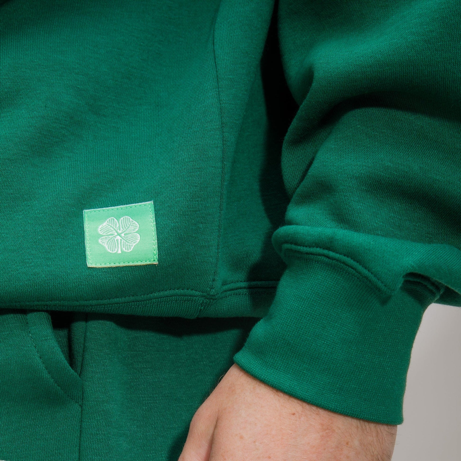 Celtic Green Text Crewneck Sweatshirt