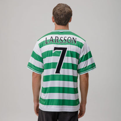 Celtic Henrik Larsson 2000/01 Home Jersey