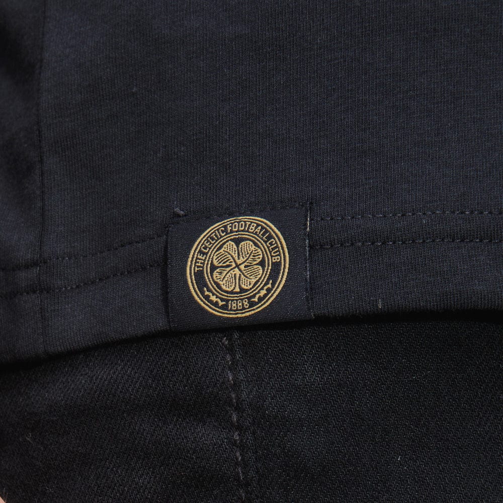 Celtic Henrik Larsson Black T-Shirt