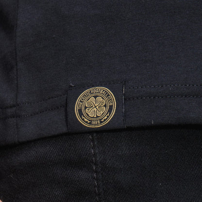 Celtic Henrik Larsson Black T-Shirt