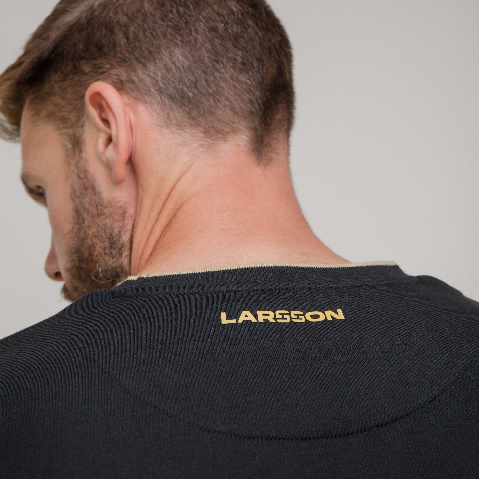 Celtic Henrik Larsson Black T-Shirt