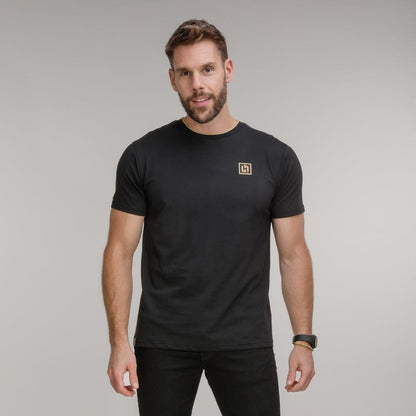 Celtic Henrik Larsson Black T-Shirt