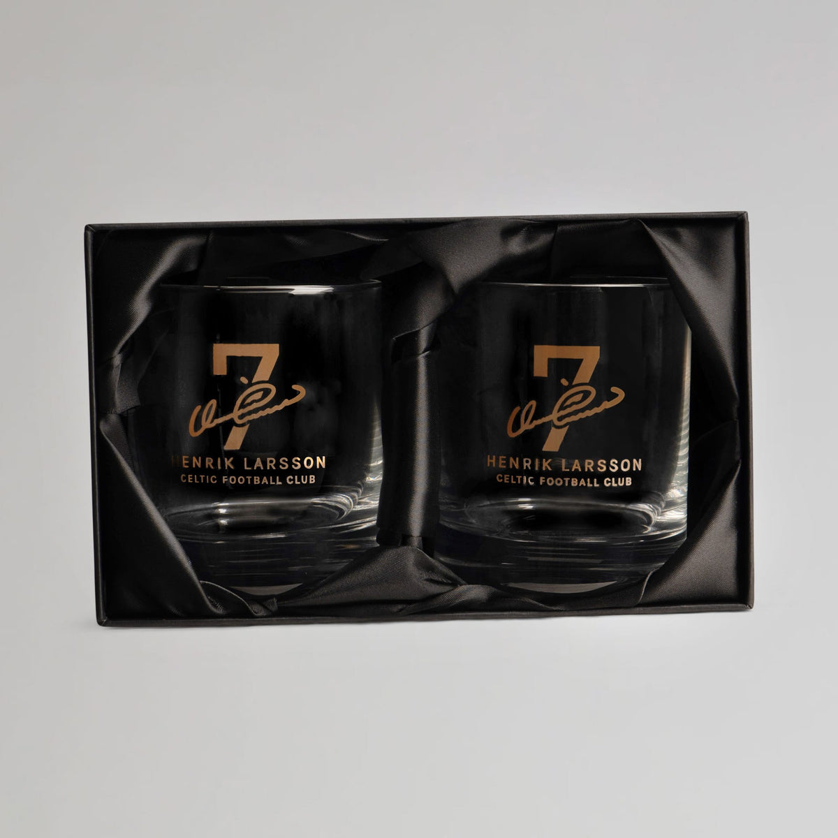 Celtic Henrik Larsson  Glencairn Whisky Glass Set