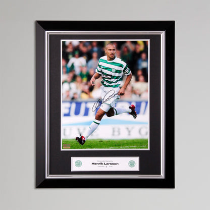 Celtic Henrik Larsson Portrait Print