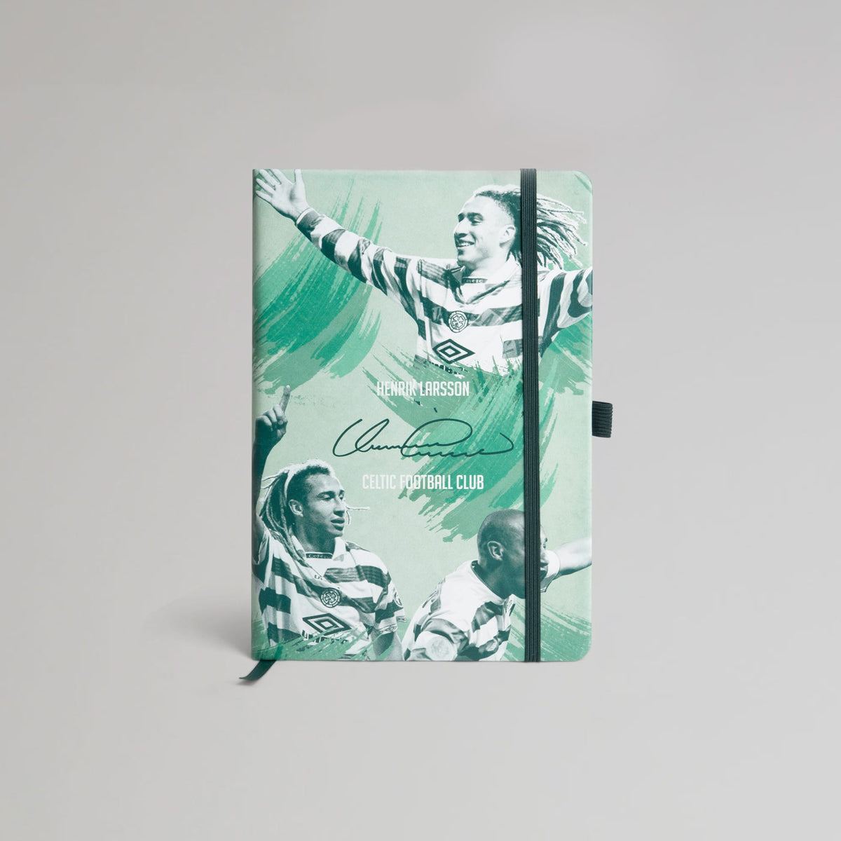 Celtic Henrik Larsson Print A5 Notebook