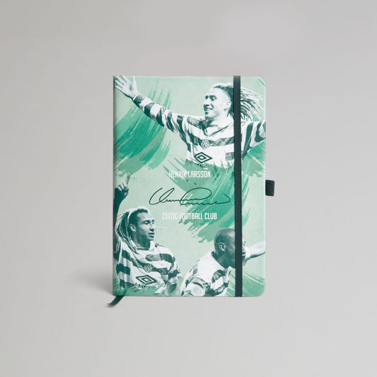 Celtic Henrik Larsson Print A5 Notebook