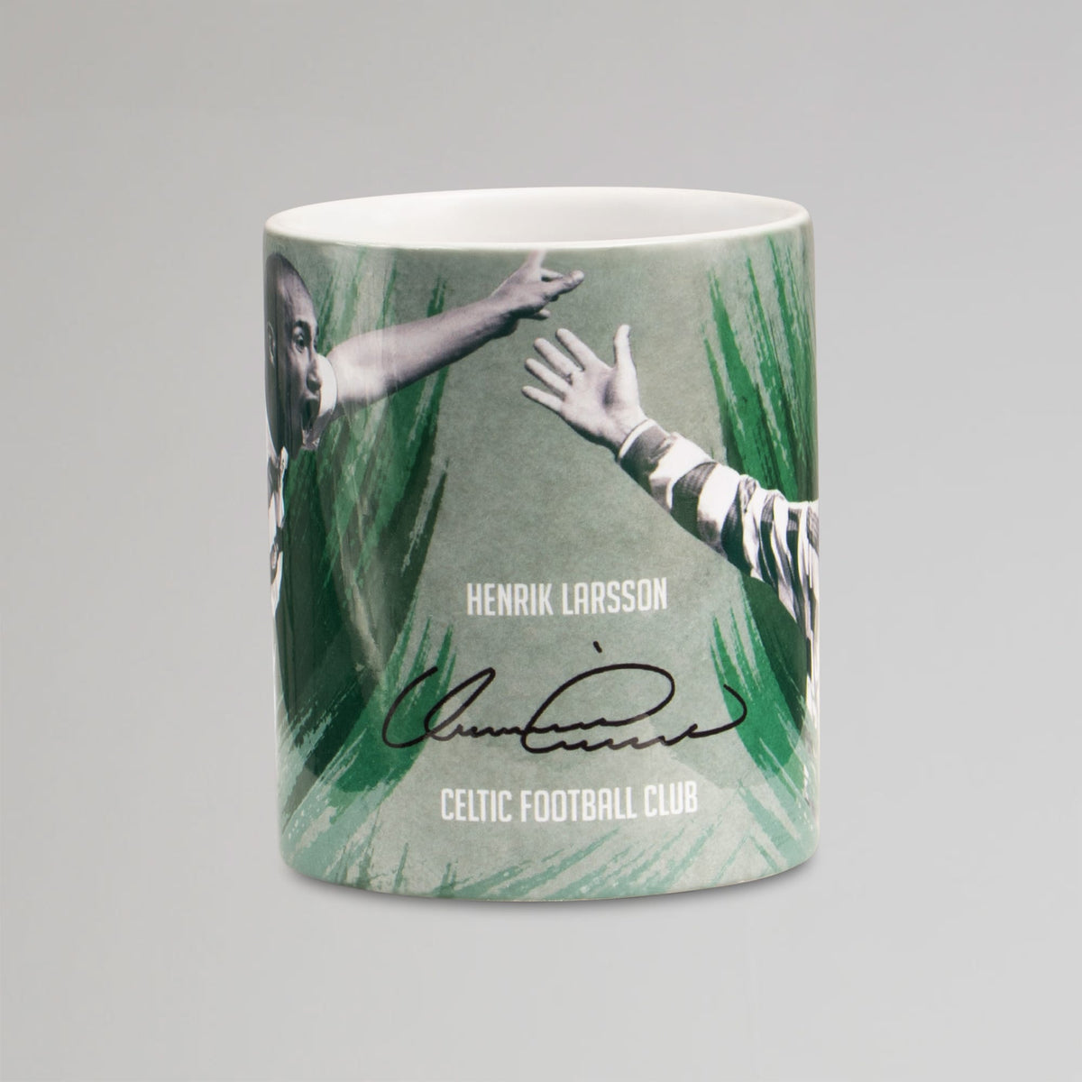 Celtic Henrik Larsson Print Mug