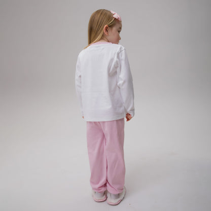 Celtic Infant Little Hoops Pink Pyjama Set