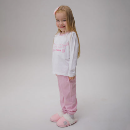 Celtic Infant Little Hoops Pink Pyjama Set
