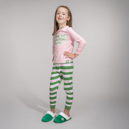 Celtic Infant Pink Born to Play Pyjamas