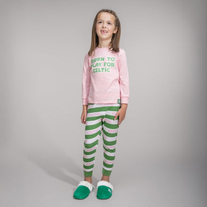 Celtic Infant Pink Born to Play Pyjamas