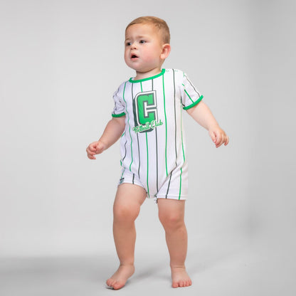 Celtic Infant Pinstripe Romper